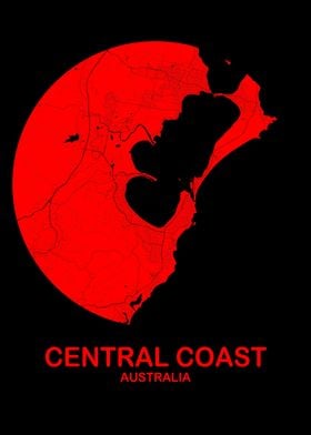 Central Coast Red Circle