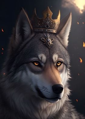 Wolf king funny