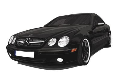 Mercedes CL500 C215 Black