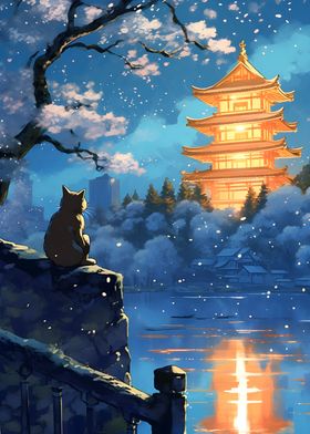 The Moon Night Cat Japan