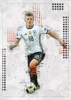 Toni Kroos Watercolor