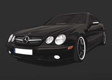 Mercedes CL500 C215 Black