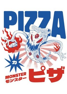 Pizza Food Monster