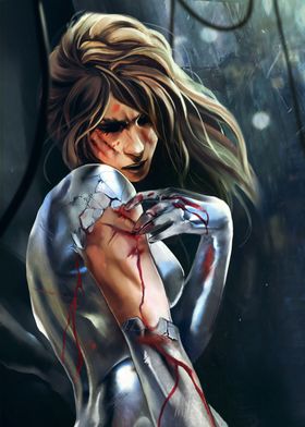 Battle Damaged Heroine