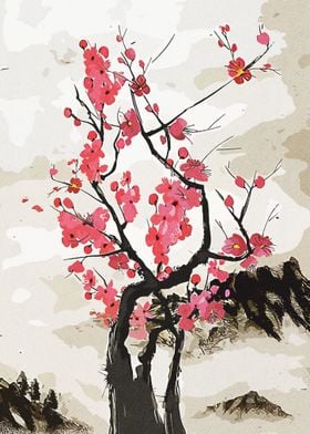 Cherry Blossom Art