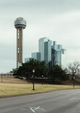 Reunion Tower and Hyatt