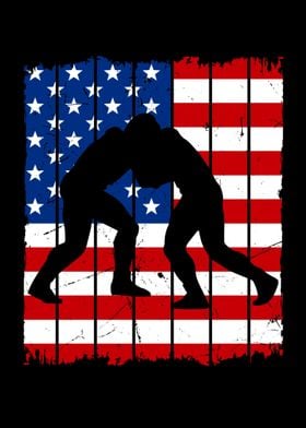 American Flag Wrestling