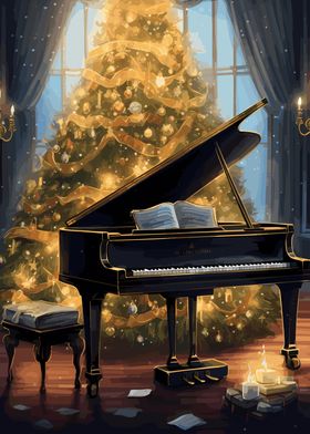 Piano Christmas Tree