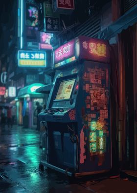 Cyberpunk gaming machine 4