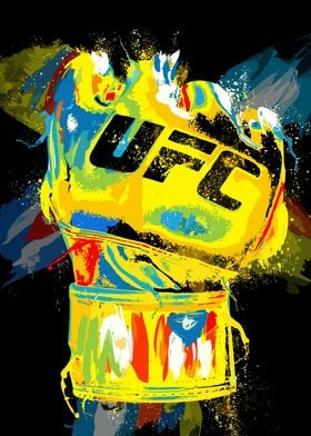 UFC Merchandise by Stupid Endemic Art Print