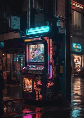 Cyberpunk gaming machine 5