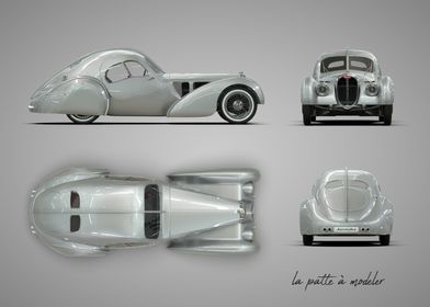 Bugatti Tpe 57 Aerolithe