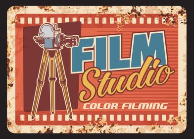 Film studio vintage