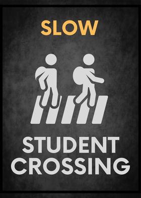 Slow Student Crossing
