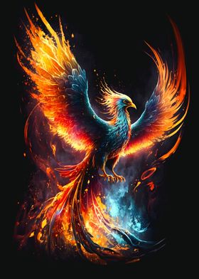 Mystical Fire Phoenix