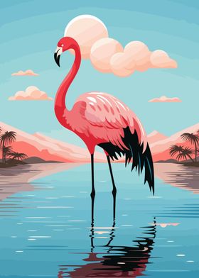 Flamingo Animal Vibes