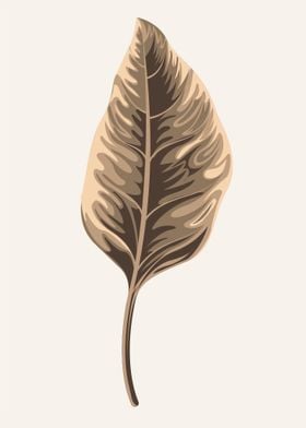 Gold Botanic Leaf P2