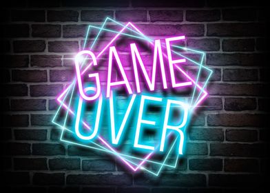 Game Over Neon 