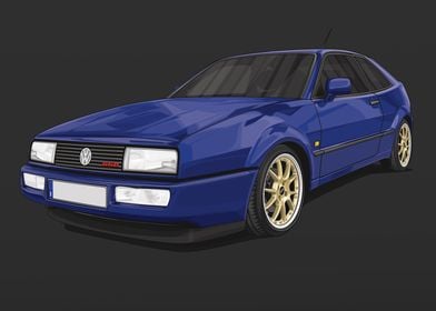 VW Corrado G60 53i Blue