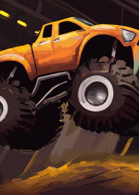 Monster Truck in Arena