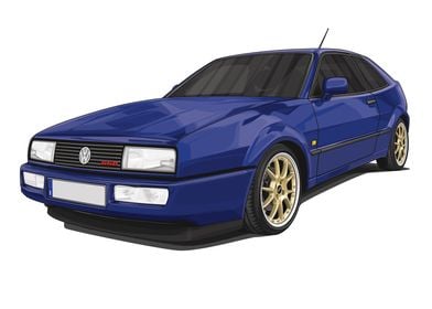 VW Corrado G60 53i Blue