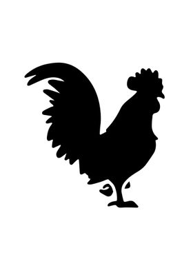 Rooster black