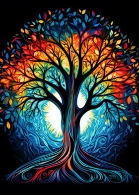 Abstract Tree Of Life