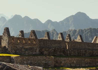 Machu Picchu houses