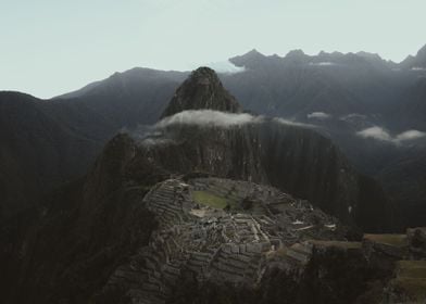 Machu Picchu at dawn