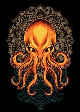 vintage octopus 