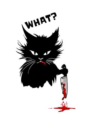 Murderous Black Cat