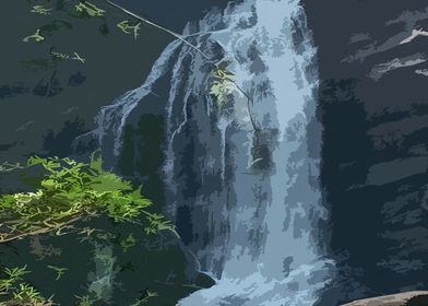 Greenery Waterfall