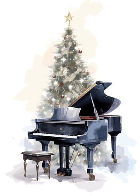 Piano Christmas Tree