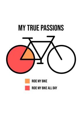 Biking is my true passion 