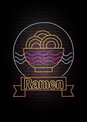 ramen japanese neon