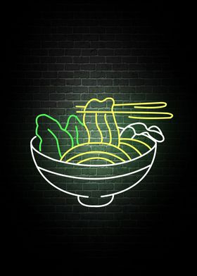 ramen japanese neon