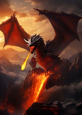 Red Fire Elder Dragon