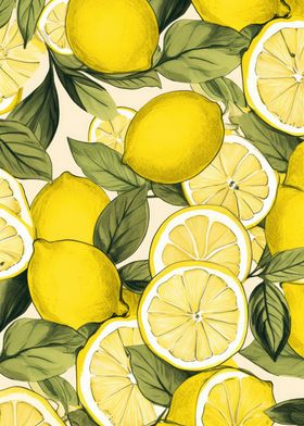 Lemon Slices Vintage