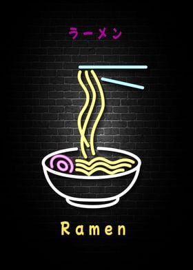 ramen japanese neon