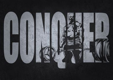 CONQUER Ronnie Workout Gym