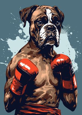 Boxing Dog