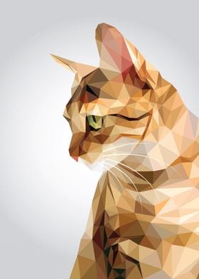 Low Poly Cat