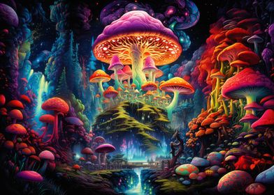 Magic Mushroom Forest