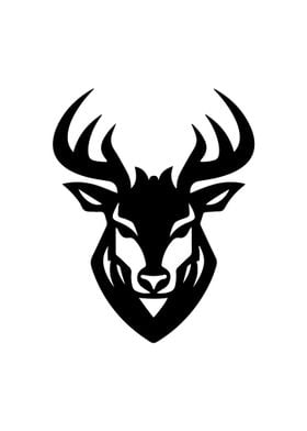 Elk Stencil Design