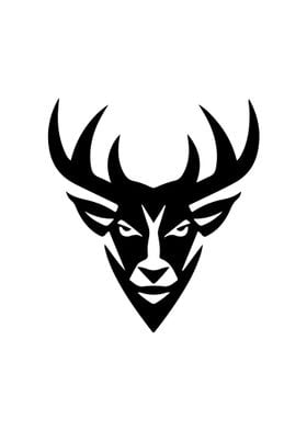 Elk Stencil Design