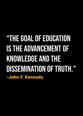 John F Kennedy Quote 