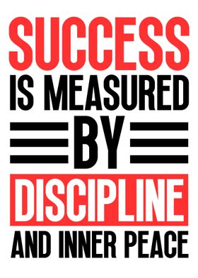 Discipline Success Quote