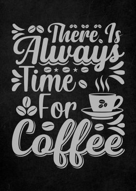 Coffee Quote Vintage Art