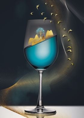 Wine Glass Nature