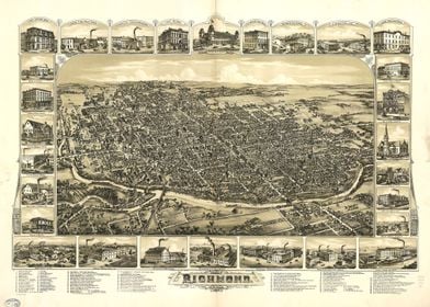 Richmond Indiana 1884